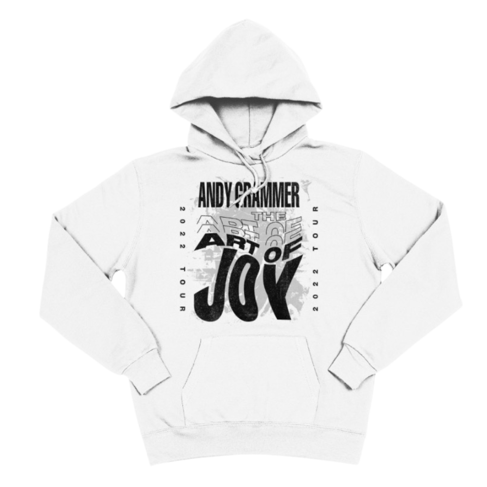 The Art Of Joy White Hoodie