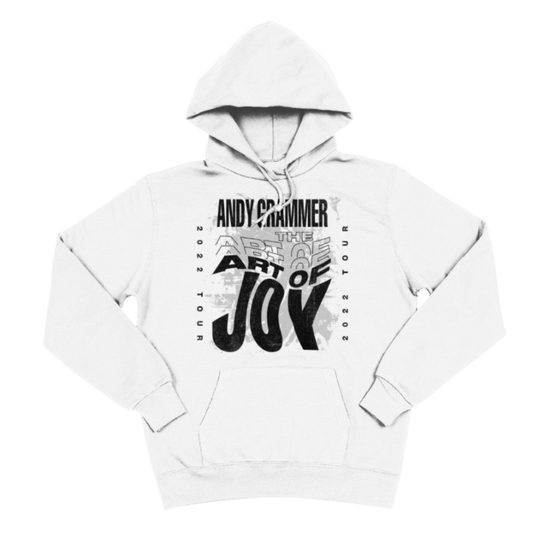 The Art Of Joy White Hoodie