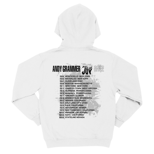 The Art Of Joy White Hoodie