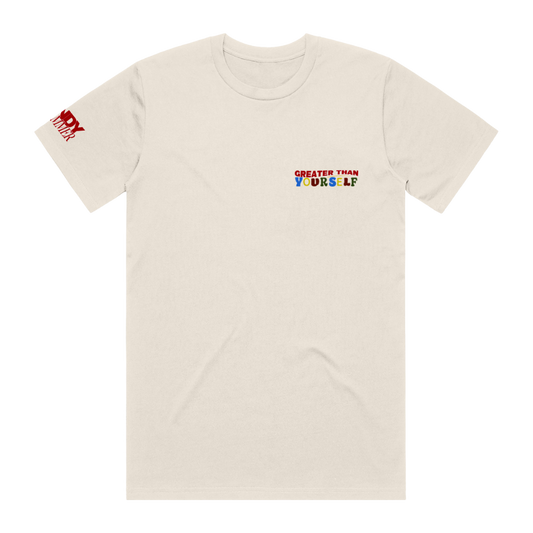 Cream Greater Than Tour Tee