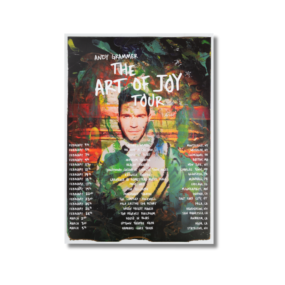 Art of Joy Tour Poster